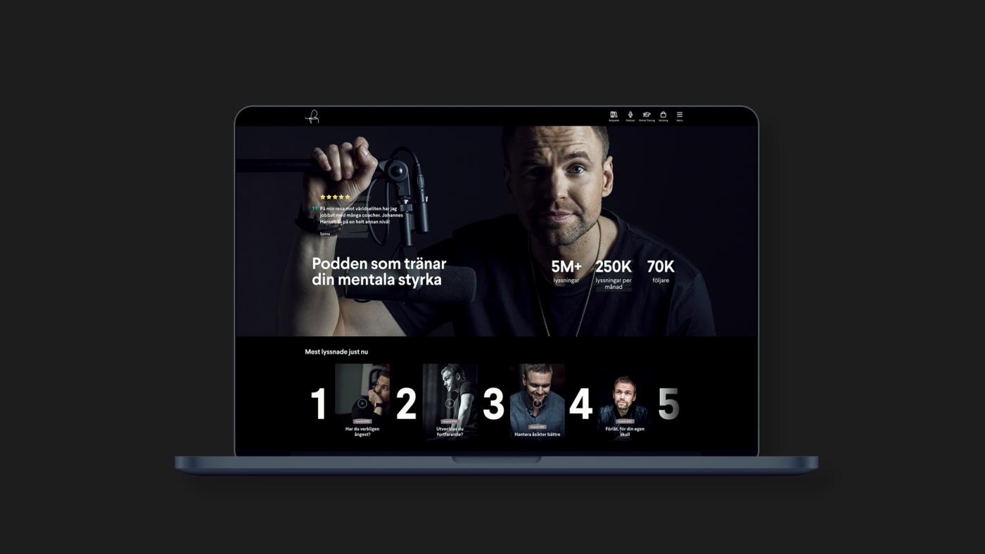 Plattform för en podd som växte ur sig själv.